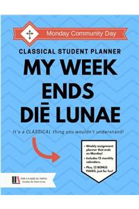 Classical Student Planner