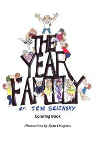 Year Family Coloring Book