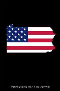 Pennsylvania USA Flag Journal