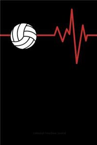 Volleyball Heartbeat Journal
