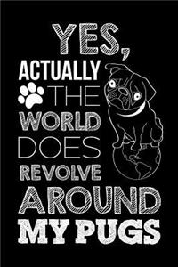 Yes, Actually the World Does Revolve Around My Pugs