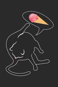 Cat with Ice Cream
