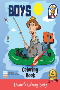 Coloring Book - Boys