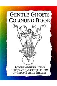 Gentle Ghosts Coloring Book