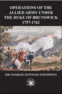 Operations of the Allied Army Under the Duke of Brunswick