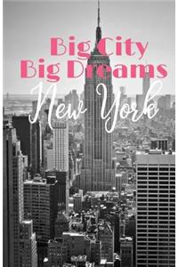 Big City Big Dreams New York Dot Grid Notebook