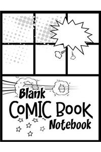 Blank Comic Book Notebook