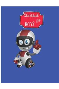 Sketchbook For Boys