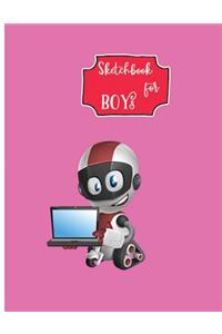 Sketchbook For Boys