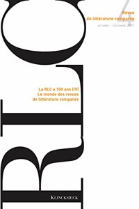 Revue de Litterature Comparee - N4/2021