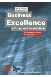 Business Excellence Effizient Und Verständlich