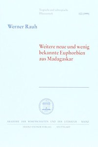 Weitere Neue Und Wenig Bekannte Euphorbien Aus Madagaskar