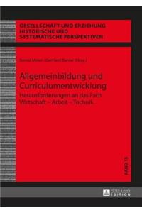 Allgemeinbildung Und Curriculumentwicklung