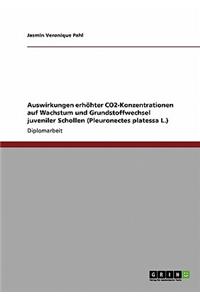Auswirkungen erhöhter CO2-Konzentrationen auf Wachstum und Grundstoffwechsel juveniler Schollen (Pleuronectes platessa L.)