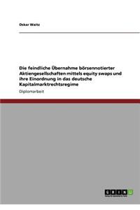 Equity swaps und das deutsche Kapitalmarktrechtsregime. Einordnung feindlicher Übernahmen börsennotierter Aktiengesellschaften.