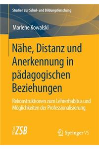 Nähe, Distanz und Anerkennung in pädagogischen Beziehungen