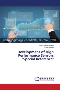 Development of High Performance Sensors "Special Reference"