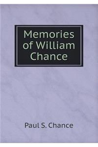 Memories of William Chance