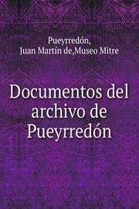 DOCUMENTOS DEL ARCHIVO DE PUEYRRED  N