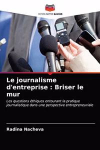 journalisme d'entreprise