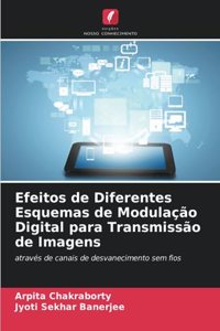 Efeitos de Diferentes Esquemas de Modulação Digital para Transmissão de Imagens