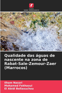 Qualidade das águas de nascente na zona de Rabat-Sale-Zemour-Zaer (Marrocos)