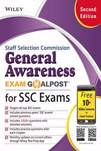 Wiley's General Awareness Exam Goalpost for Staff Selection Commission (SSC) Exams