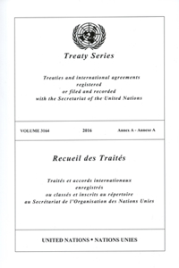Treaty Series 3164 (English/French Edition)