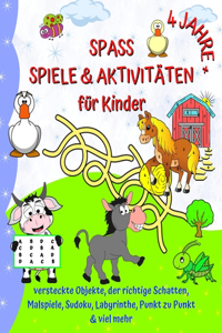 Spass Spiele und Aktivitäten für Kinder 4 Jahre +