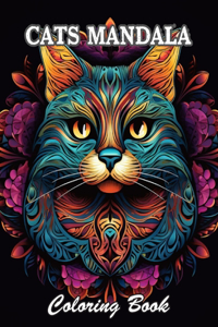Cats Mandala Coloring Book