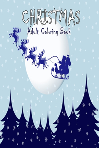 Christmas Adult Coloring Book