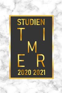 Studienplaner 2020 2021 Studienorganizer Studienkalender Studien Timer Planer 2020/2021 Studenten Organizer 21 Wochenplaner 1 Woche 1 Seite Zweitausendzwanzig Taschenkalender Kalender Wochenansicht