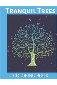 Tranquil Tress Coloring Book