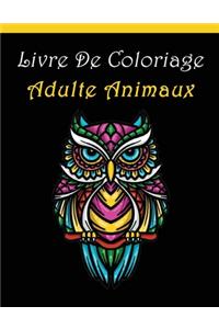 Livre De Coloriage Adulte Animaux
