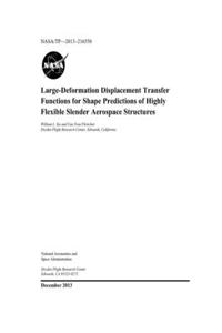 Large-Deformation Displacement Transfer Functions for Shape Predictions of Highly Flexible Slender Aerospace Structures