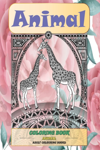 Coloring Book Animal - Adult Colouring Books