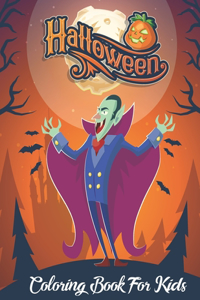 Halloween Coloring Book For Kids