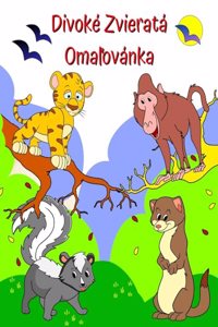 Divoké Zvieratá Omaľovánka