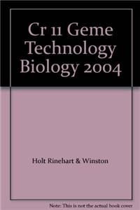 Cr 11 Geme Technology Biology 2004