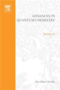 Advances in Quantum Chemistry Vol 16