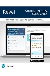 Revel for Mastering Public Speaking -- Access Card