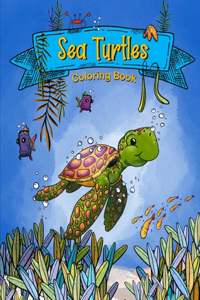 Sea Turtles Coloring Book