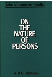 On the Nature of Persons