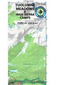 Tuolumne Meadows & High Sierra Camps Trail Map