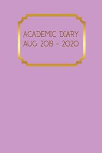 Academic Diary Aug 2019-2020