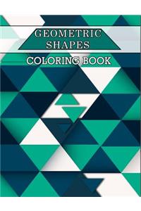 Geometric Shapes Coloring Book