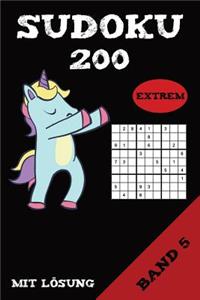Sudoku 200 Extrem Mit Lösung Band 5