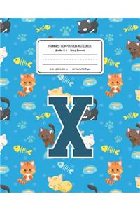 Primary Composition Notebook Grades K-2 Story Journal X