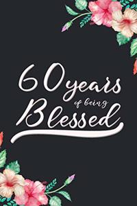 Blessed 60th Birthday Journal