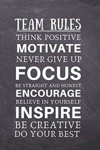 Team Rules